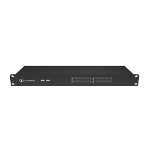 Kiloview RU01 (1RU Frame for RE, REN, RD Cards)-4CH redundantes Power-Rackmount unit
