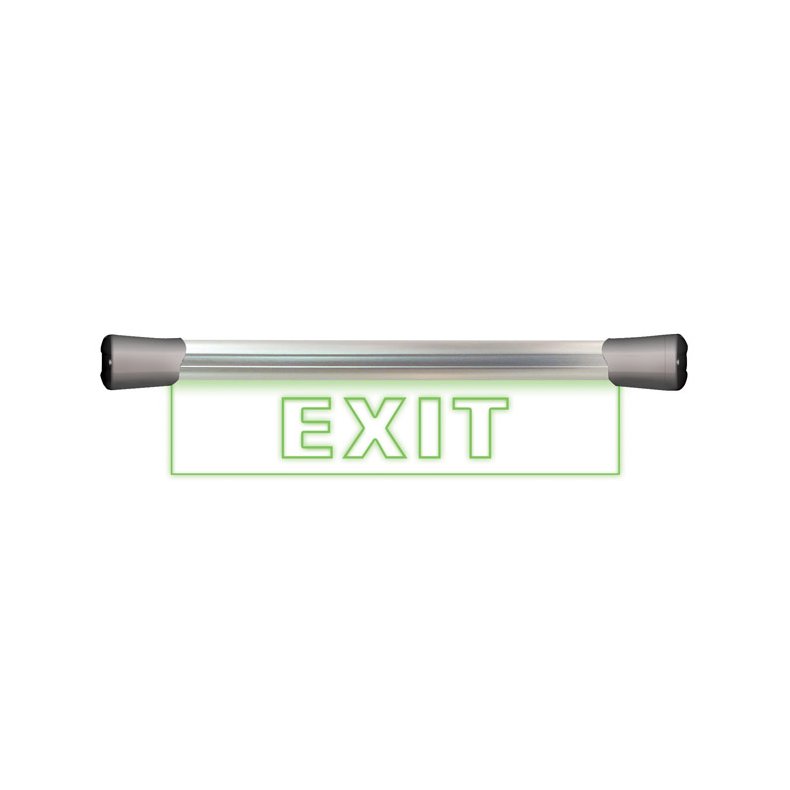 Sonifex LD-40F1EXIT LED Single Flush Mounting 40cm EXIT sign