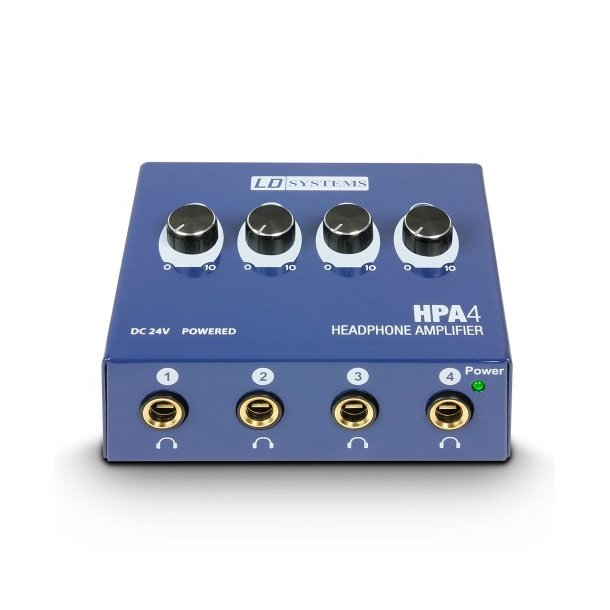 LD Systems HPA 4 Headphone Amplifier 4-channel