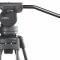 Libec LX5 video tripod with fluid head and ground spreader