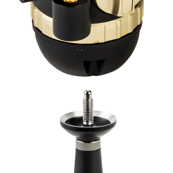 Libec NH30 Dual-Videostativkopf f�r 75mm Halbschale / Flat Base und Schwenkarm, Traglast 10kg