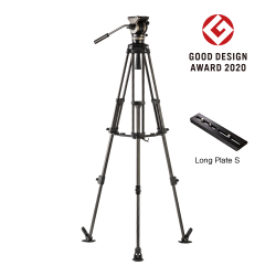 Libec NX-300MC Extra leichtes Stativsystem mit Bodenspinne
