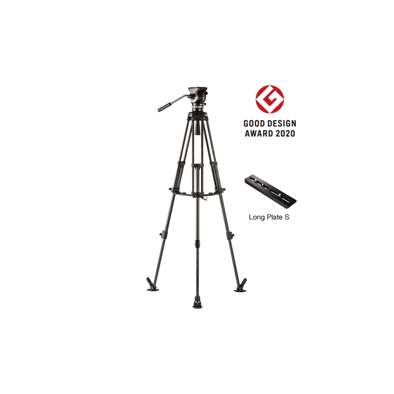 Libec NX-300MC Extra leichtes Stativsystem mit Bodenspinne