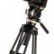 Libec NX-100C Lightweight tripod system consisting of head, tripod, floor spreader and case