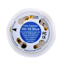 Yellowtec Litt BLUE 50/35 Color Segment � 51mm Height 35mm Black