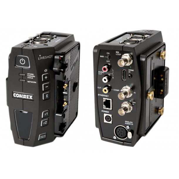 Comrex LiveShot Portable Video IP Codec w/Anton Bauer Gold Mount