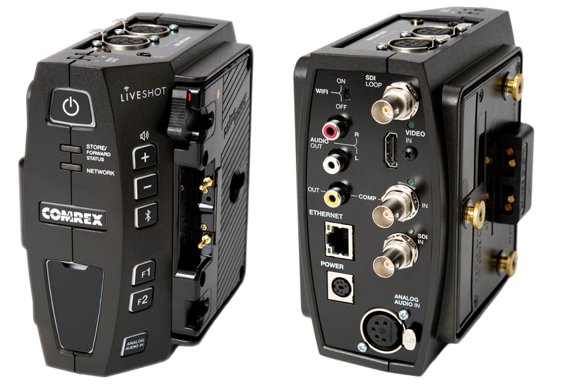 Comrex LiveShot Portable - portable IP video codec for live wireless ...