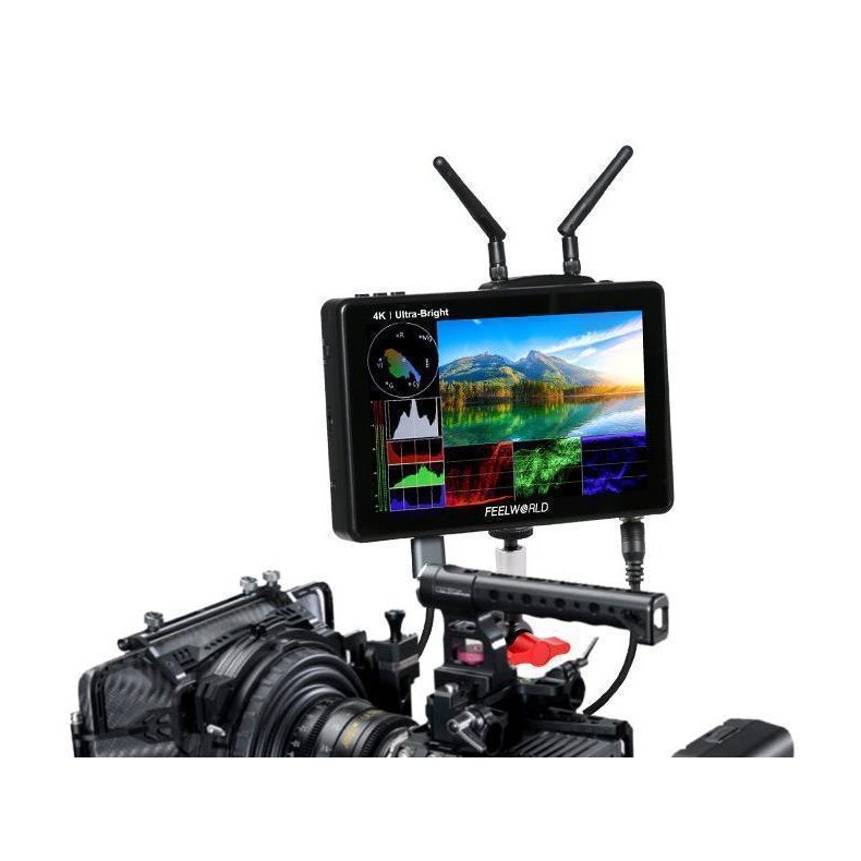 Feelworld LUT7S-PRO 7" 3D LUT Touch Screen DSLR Camera Field Director AC Monitor 