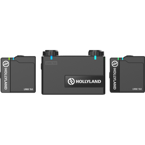 Hollyland Lark 150 kompaktes UHF-Drahtlos-Set mit 1xRX und 2xTX