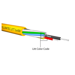 Yellowtec Litt System Cable, 8 wires, color coded, 50 meter drum