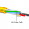 Yellowtec Litt System Cable, 8 wires, color coded, 50 meter drum