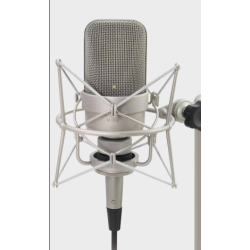Microtech Gefell M 1030 Studio Condenser Microphone Satin Nickel with EA92