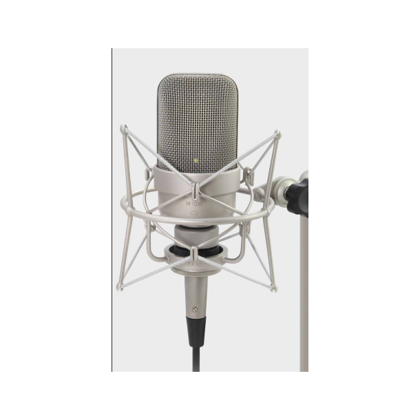 Microtech Gefell M 1030 Studio Condenser Microphone Satin Nickel with EA92