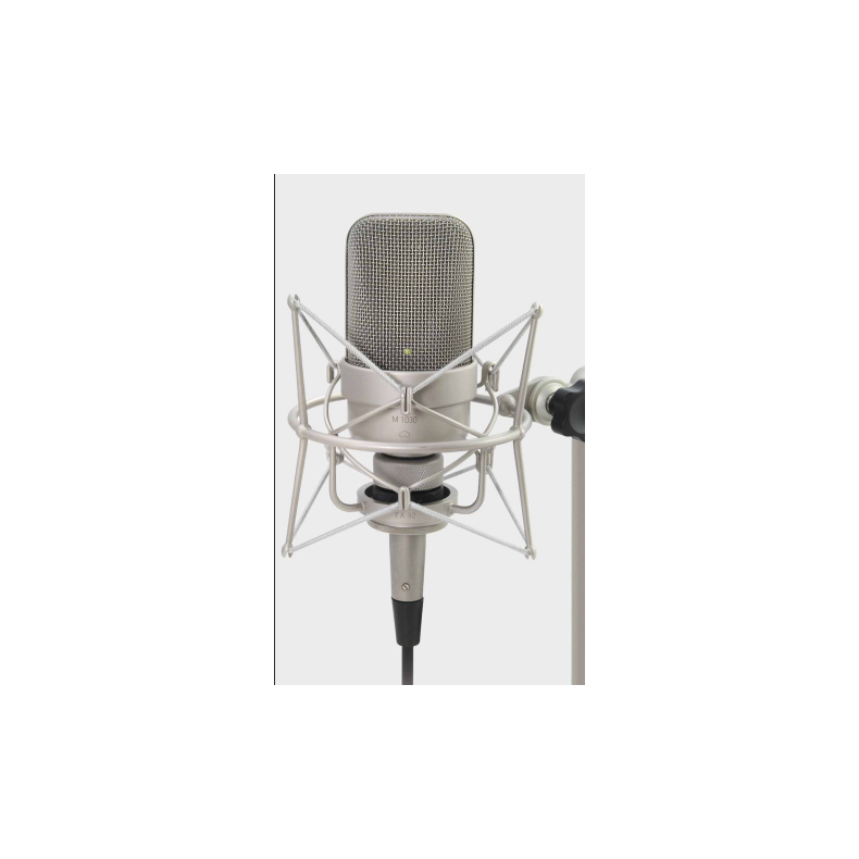 Microtech Gefell M 1030 Studio Condenser Microphone Satin Nickel with EA92