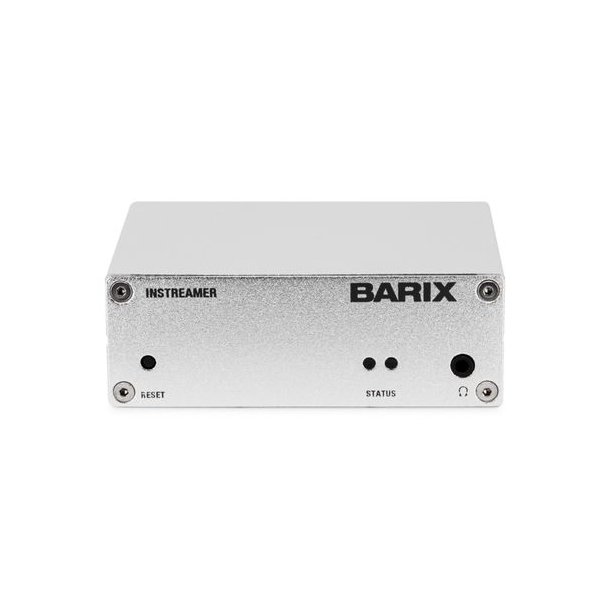 Barix Multicoder M400 EU Package, Low-latency Audio over IP Encoder that can do AAC+ and OPUS with latest Security