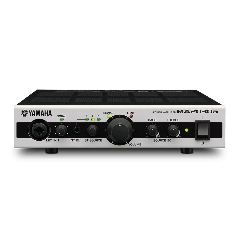 Yamaha MA2030a Mixer Power Amplifier Lo/hi Z select. 2 mic in, 3