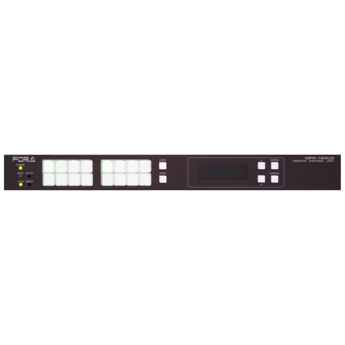 For-A MFR-16RUD 16 Button Router Control Panel with built-in display ...