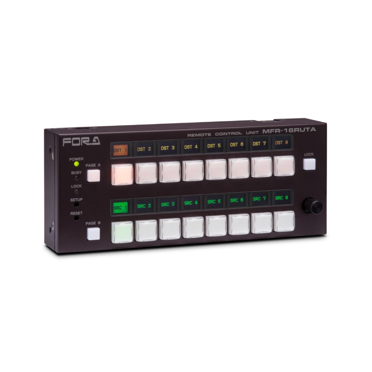 For-A MFR-16RUTA 16 Button Router Control Panel Desktop Version - Video ...