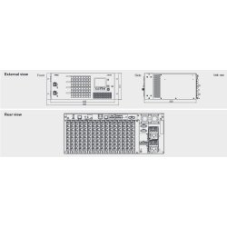 For-A MFR-30FP Routing Switcher Front Panel