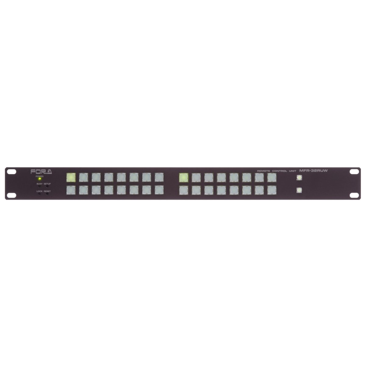 For-A MFR-32RUW Simple 32 Button Control panel - Video Routers ...
