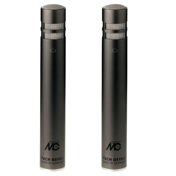 Microtech Gefell  M330 stereo extended - Matched pair of miniature condenser mics, dark bronze