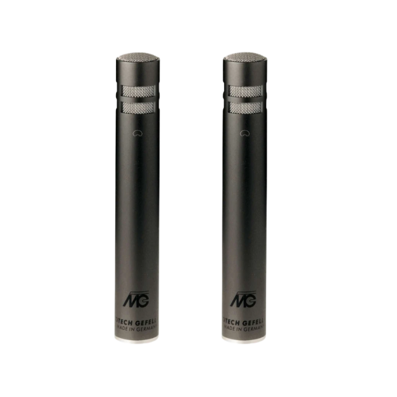 Microtech Gefell  M330 stereo extended - Matched pair of miniature condenser mics, dark bronze