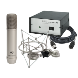 Microtech Gefell Tube condenser microphone M92.1S, satin nickel 