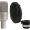 Microtech Gefell M930 Studio Condenser Microphone satin nickel, with EH93P - Broadcast Bundle