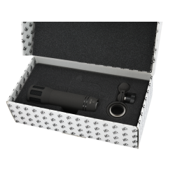 Microtech Gefell MD300 Dynamic microphone, black matt, with MH80