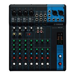 Yamaha MG10 10-Channel Mixing Console: Max. 4 Mic / 10 Line Inputs