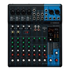 Yamaha MG10XU 10-Channel Mixing Console: max. 4 Mic / 10 Line Inp. Digital Effects.