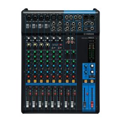 Yamaha MG12 12-Channel Mixing Console: Max. 6 Mic / 12 Line Inputs (4 mono + 4 stereo)