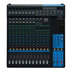 Yamaha MG16 16-Channel Mixing Console: Max. 10 Mic / 16 Line Inputs