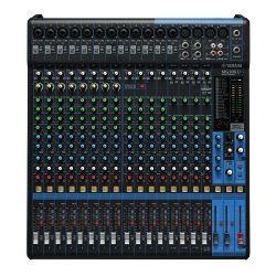 Yamaha MG20XU 20-Channel Mixing Console: Max. 16 Mic / 20 Line Inputs. Digital Effects.