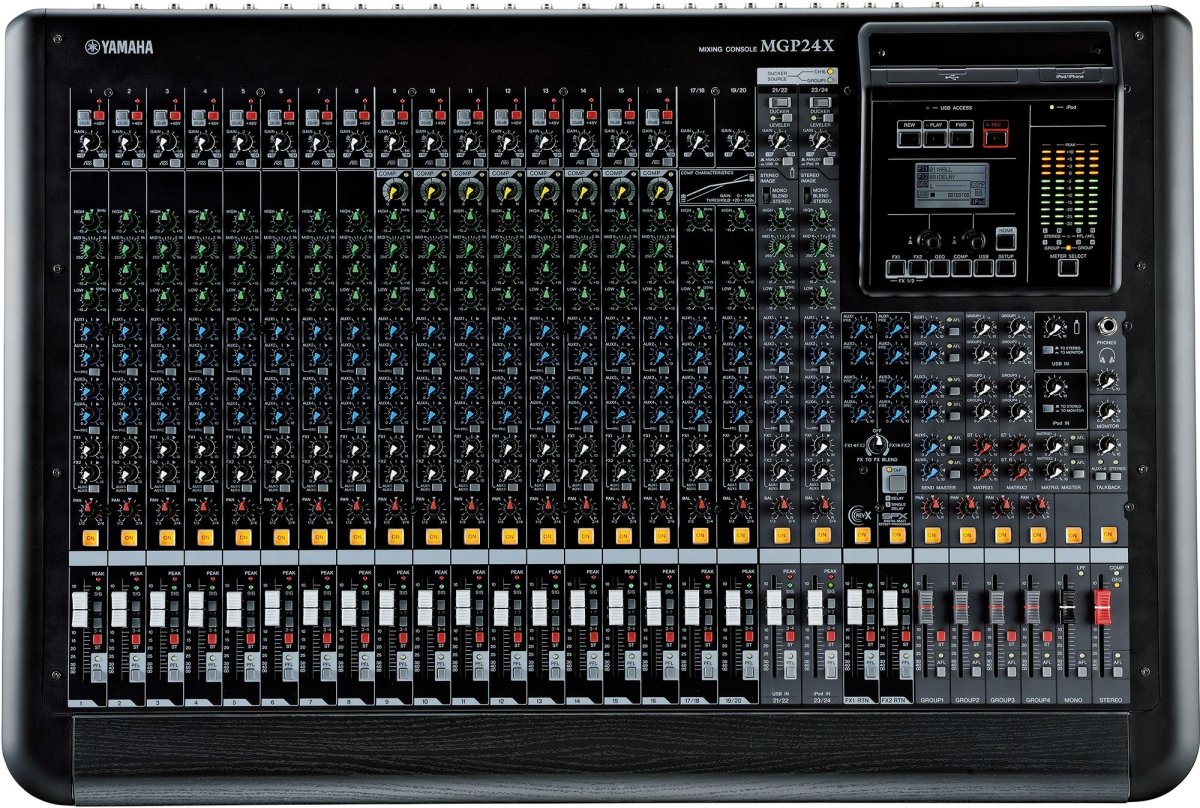 Yamaha MGP24X 24 channel MG Premium Mixing Console. Metal Chassis