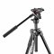 Manfrotto MK290LTA3-VUS 290 Light Alu Tripod w/ Befree Live Fluid Video Head Kit