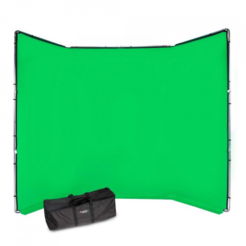 Manfrotto Chroma Key FX 4x2,9m Hintergrund-Kit - Gr�n