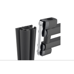 Yellowtec YT3661 m!ka Wall Mount Pole XL 35" (89cm) schwarz