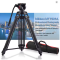 miliboo MB-MTT601A Tripod kit (aluminum), 84-195 cm, 10 kg load, 4,5 kg net w.