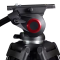 miliboo MB-MTT601A Tripod kit (aluminum), 84-195 cm, 10 kg load, 4,5 kg net w.