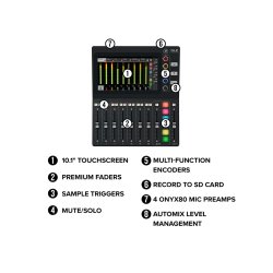 Mackie DLZ Creator - Adaptive Digital Mixer for Podcasting and Streaming