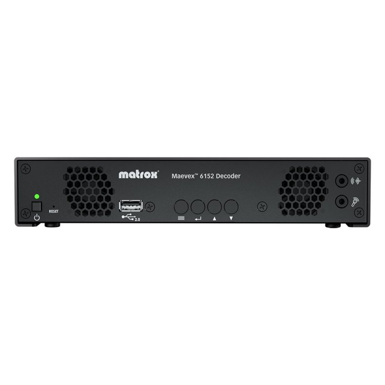 Matrox Maevex 6122 Dual 4K Encoder, H.264, 4K-Live-MPEG2-TS, RTSP &amp; SRT Streams.