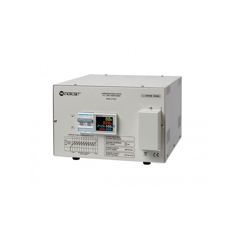 Microset ESTAB 2000SC Stabilizer 2000VA 230V AC