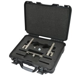 Microtech Gefell M300 Stereo - Matched pair of miniature condenser mics, dark bronze incl. MH93.1 ho