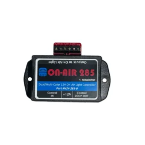 NotaBotYet On-Air 285 -Dual/Multicolor 12V On-Air Light Controller powers & controls 12v 900 mA
