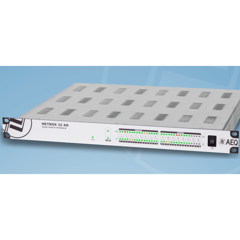 AEQ Netbox 32 AD AoIP 32 channel interface