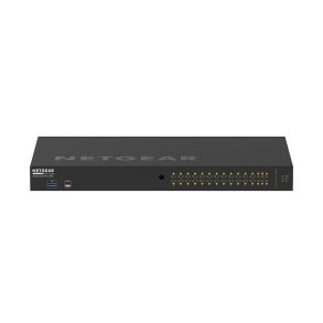 NETGEAR AV Line M4250-26G4F-PoE+Managed Switch for for AV-over-IP systems. 30 ports