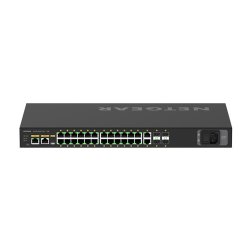 NETGEAR AV Line M4250-26G4F-PoE+Managed Switch for for AV-over-IP systems. 30 ports