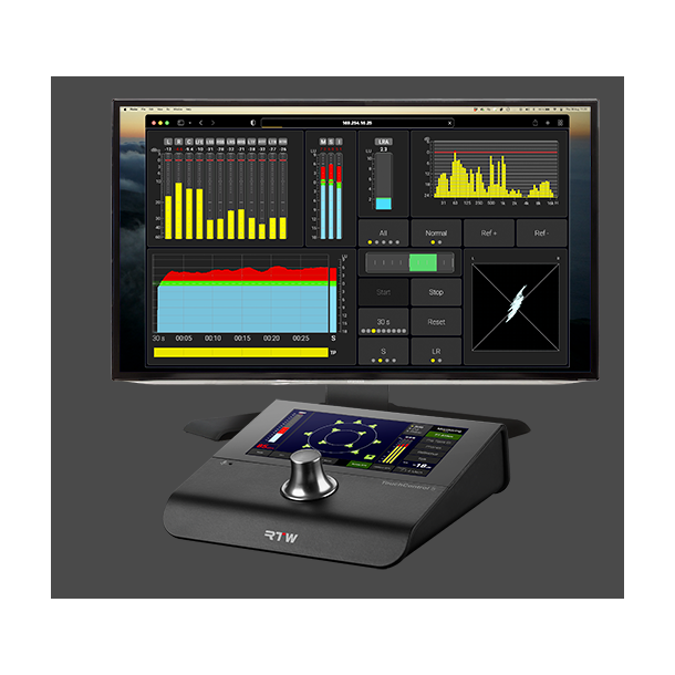 RTW Network Display license for TouchControl 5-real-time audio measurements on the local network