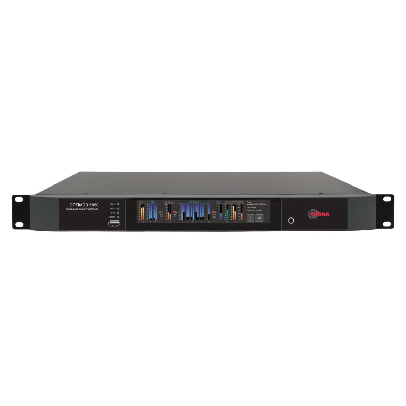 Orban Optimod 5950 Digital Audio Processor, 5-band, RDS/RBDS